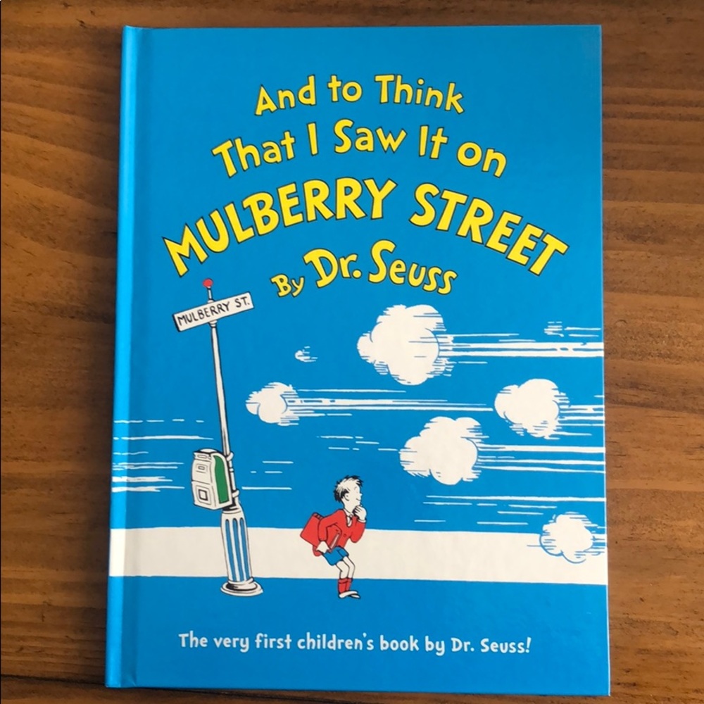 And to think that I saw it on Mulberry street book